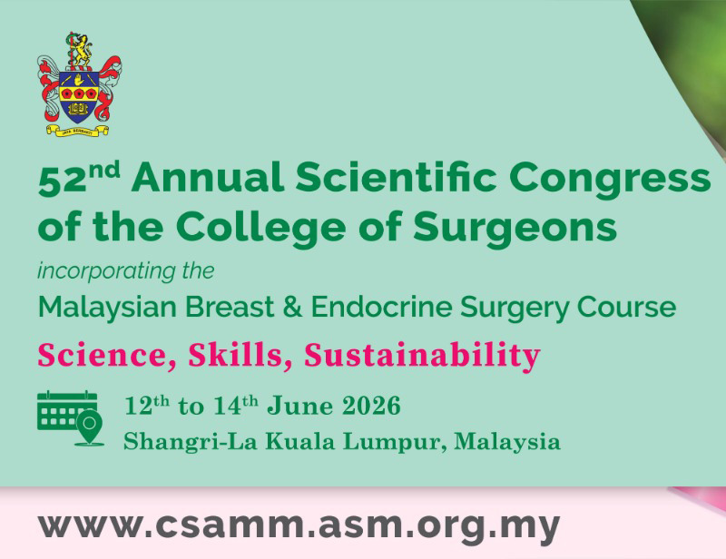 52nd Annual Scientific Congress of the College of Surgeons