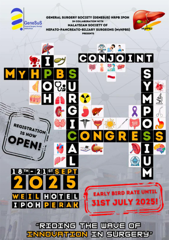 IPOH SURGICAL SYMPOSIUM & MyHPBS 2025