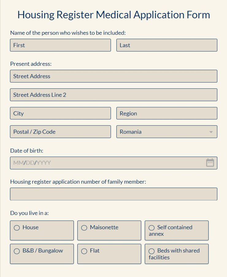 APPLICATION PROCEDURE